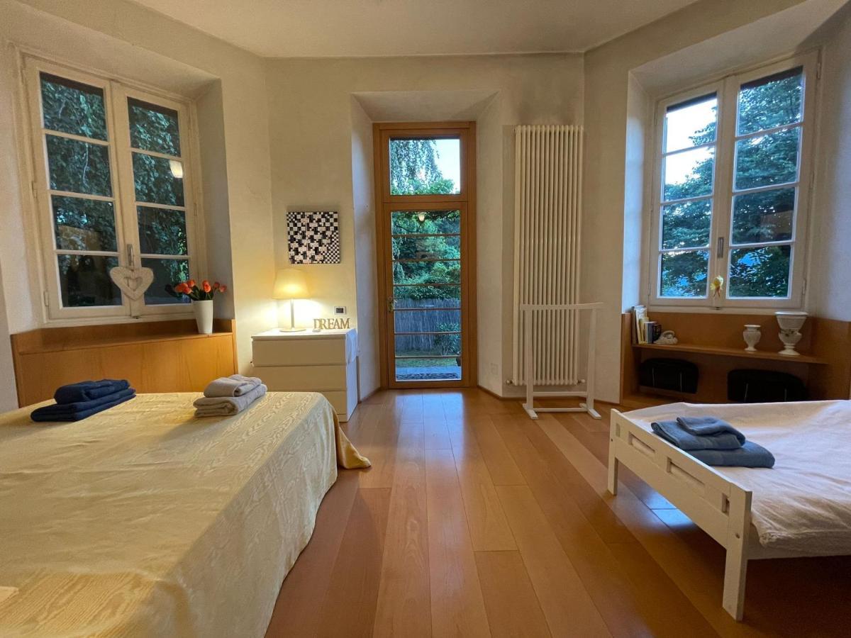 Lake Como Villa Ines Apartment Faggeto Lario Екстериор снимка