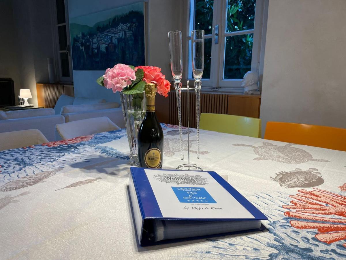Lake Como Villa Ines Apartment Faggeto Lario Екстериор снимка