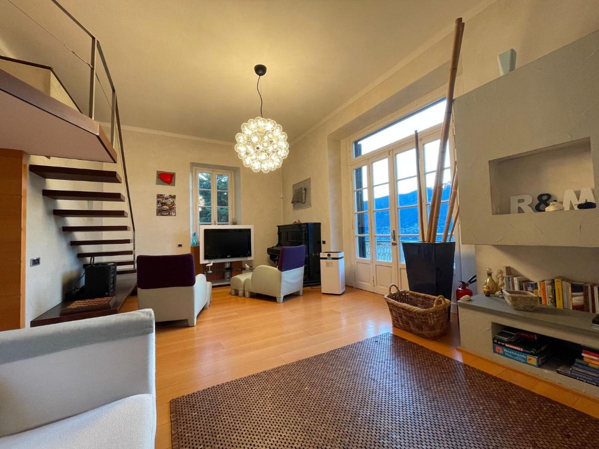 Lake Como Villa Ines Apartment Faggeto Lario Екстериор снимка
