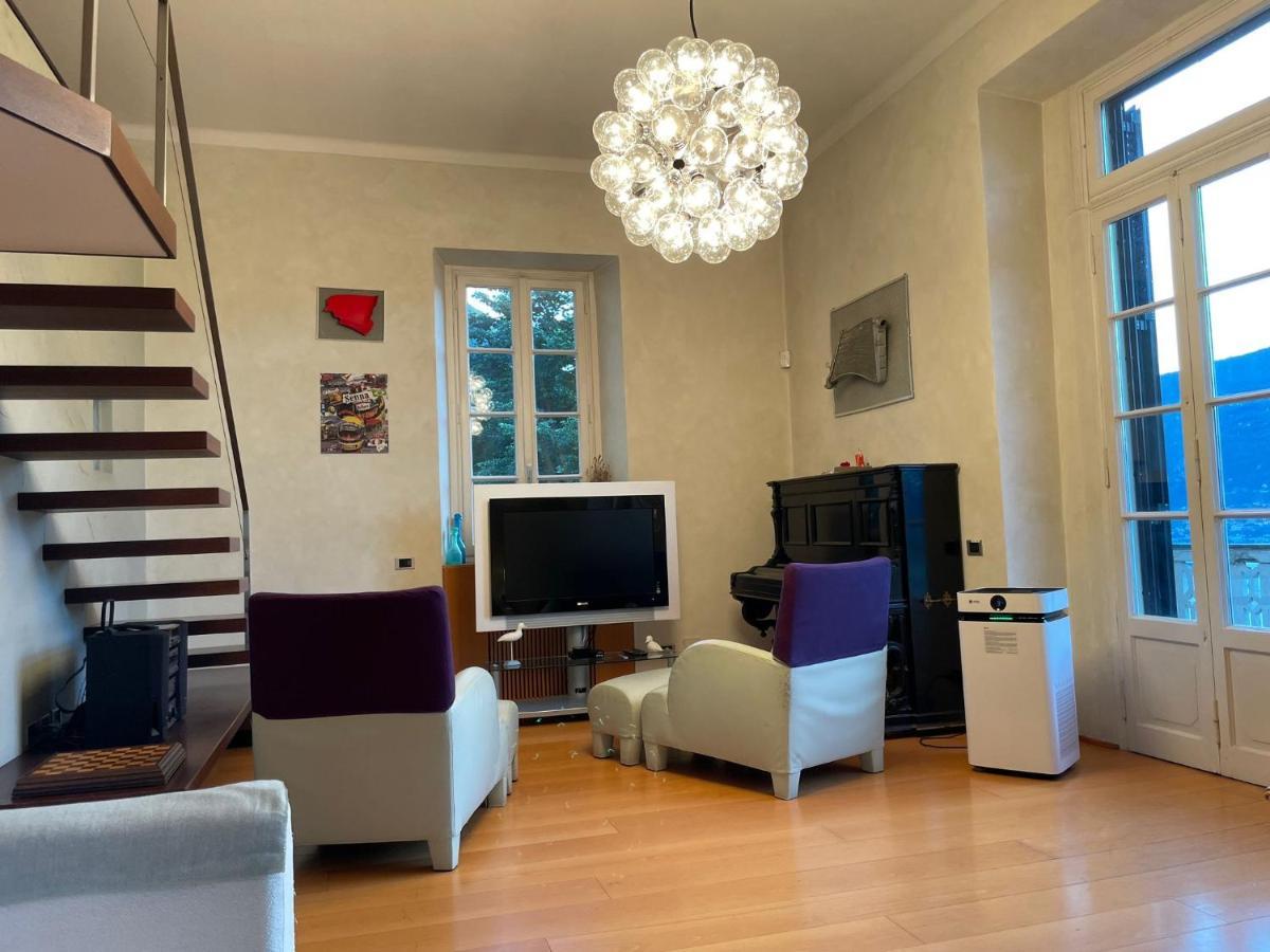 Lake Como Villa Ines Apartment Faggeto Lario Екстериор снимка