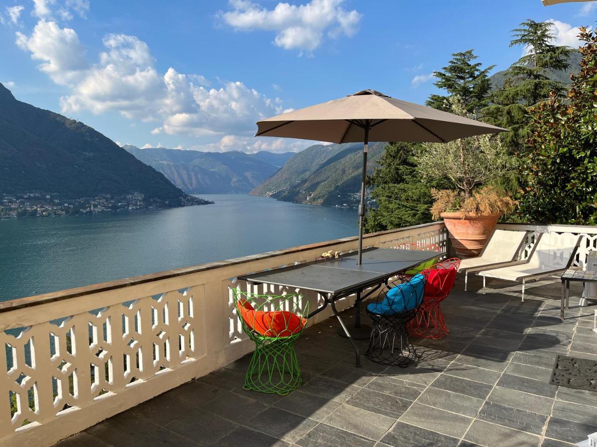Lake Como Villa Ines Apartment Faggeto Lario Екстериор снимка