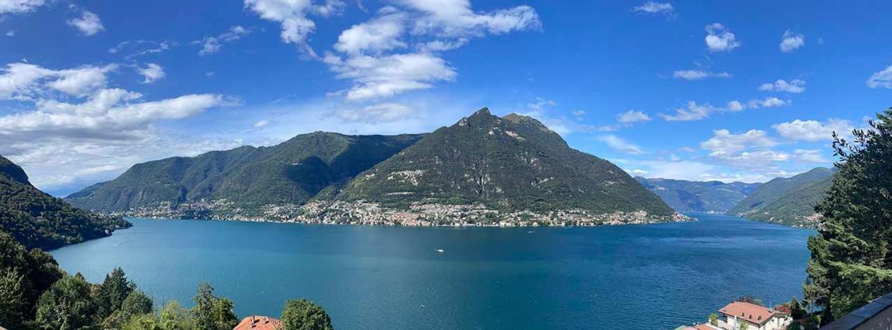 Lake Como Villa Ines Apartment Faggeto Lario Екстериор снимка