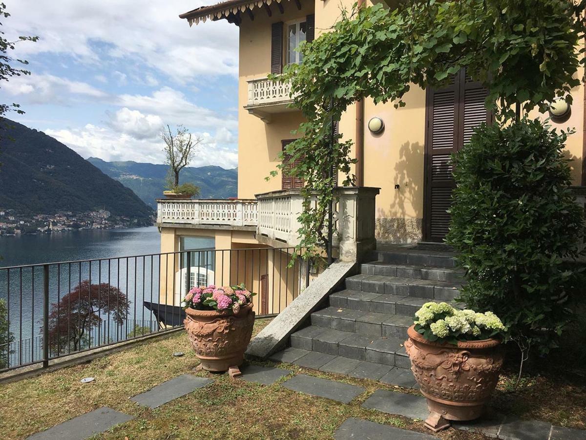 Lake Como Villa Ines Apartment Faggeto Lario Екстериор снимка