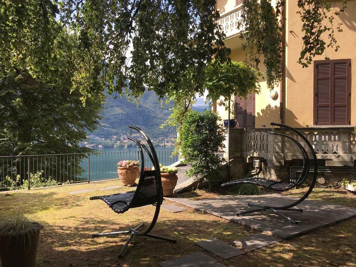 Lake Como Villa Ines Apartment Faggeto Lario Екстериор снимка